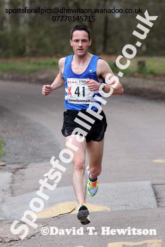 Adrian Whitwam (Morpeth) on the 8th leg of the National 12 Stage Relay, National 12 and 6 Stage Relays, Sutton Park, Birmingham. Photo: David T. Hewitson/Sports for All Pics